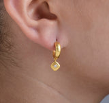 Nava Zahavi Gold Gypsy Diamond Earrings