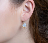 Nava Zahavi Yellow Gold Kashi Earrings