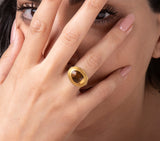 Nava Zahavi Wooden Ring