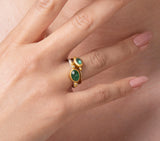 Nava Zahavi Emerald and Diamond Ring