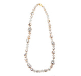 Nava Zahavi Mixed Freshwater Pearls and Moonstone Necklace