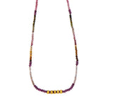 Nava Zahavi Yellow Gold and Tourmaline Necklace