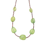 Nava Zahavi Green Amethyst and Tourmalines Necklace