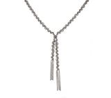 Nava Zahavi Sterling Silver Tie Necklace