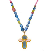 Nava Zahavi Yellow Gold Celebration Tourmaline Necklace
