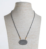 Nava Zahavi Hematite Diamond Necklace