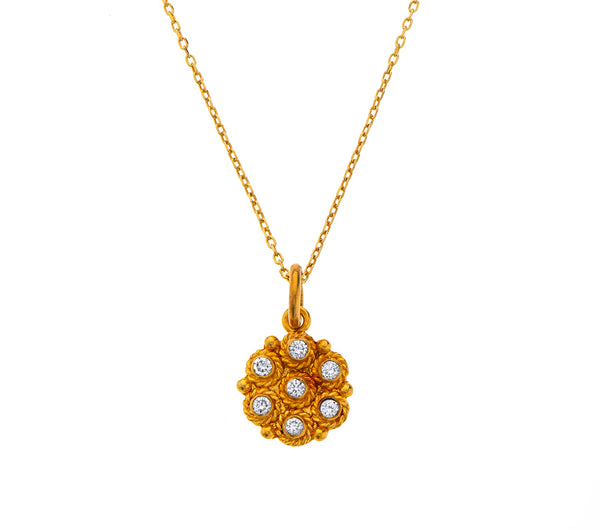 Nava Zahavi Diamonds Floral Necklace