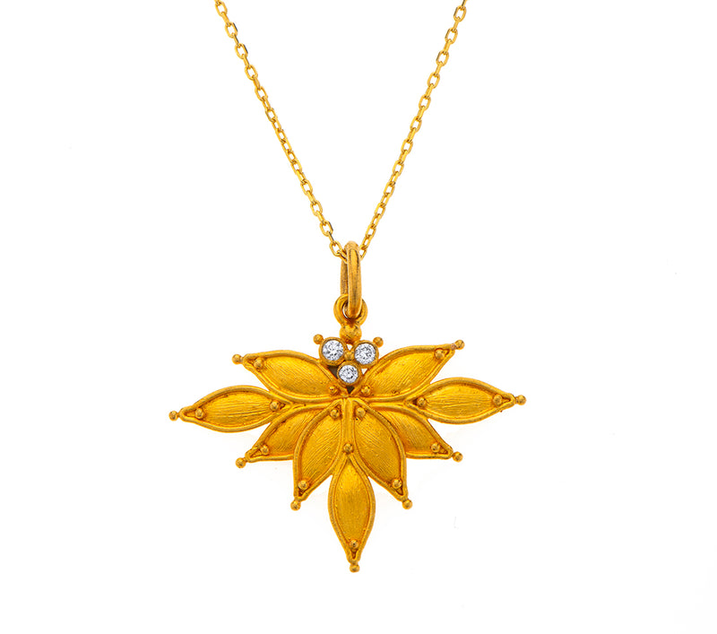 Nava Zahavi Floral Wings Necklace