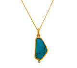 Nava Zahavi Bright Turquoise Necklace