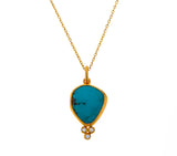 Nava Zahavi Heart Turquoise Necklace