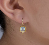 Nava Zahavi Saucony Blue Earrings