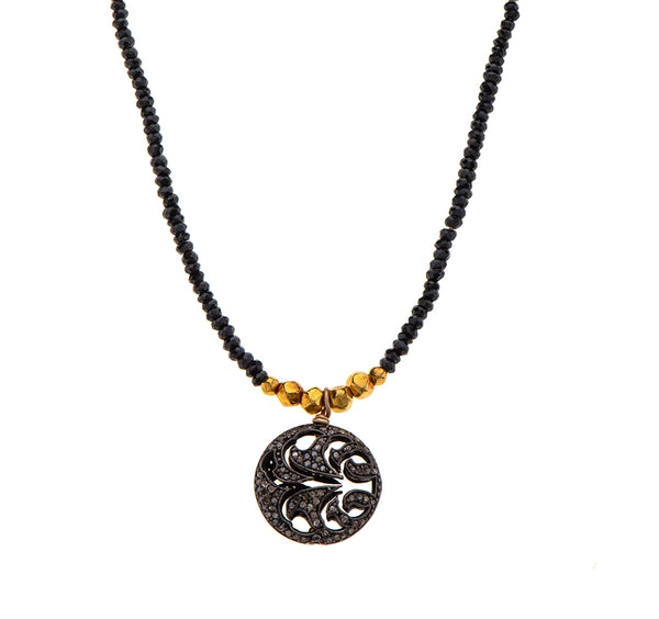 Nava Zahavi Medallion Necklace