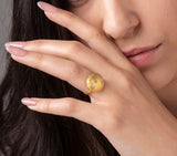 Nava Zahavi Diamonds in the waves Ring