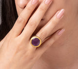 Nava Zahavi Yellow Gold Rhonda Ruby Ring