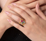 Nava Zahavi 18K Yellow Gold Stack Ring