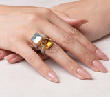 Nava Zahavi Yellow Gold Sandy Ring