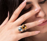 Nava Zahavi Yellow Gold Sandy Ring