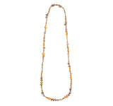 Nava Zahavi Citrine and Wild Keshi Pearls Necklace