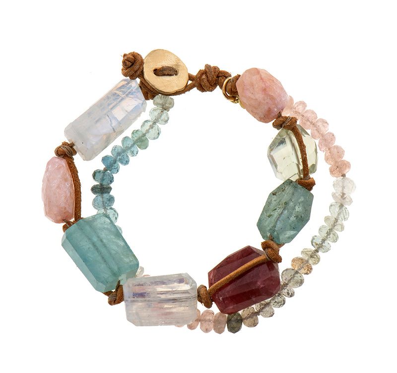 Nava Zahavi  Colorful Aquamarine Bracelet
