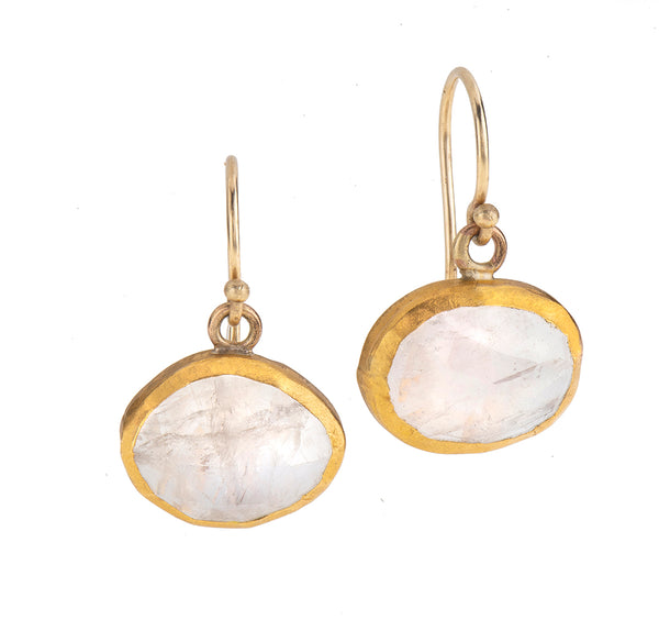 Nava Zahavi Wild Moonstone Drop Earrings