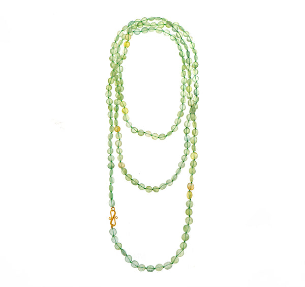 Nava Zahavi Prehnite Elegance Necklace