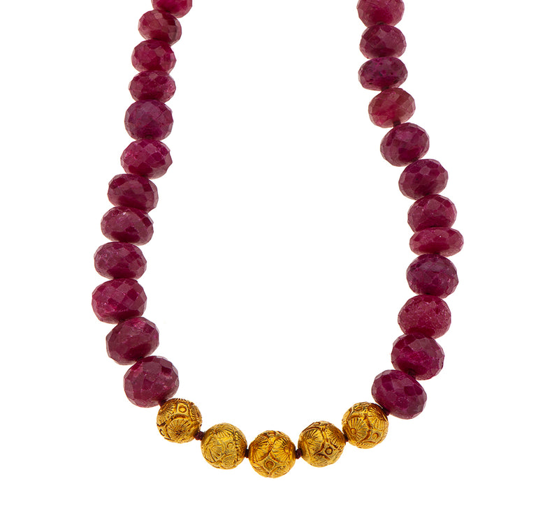 Nava Zahavi Ruby Rondell Necklace