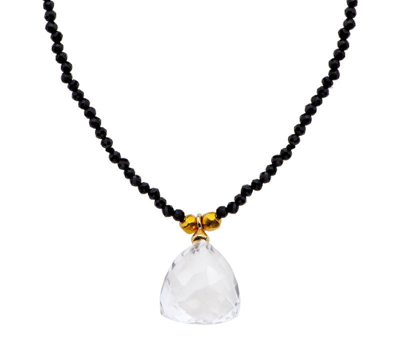 Nava Zahavi Onyx and Diamond Necklace