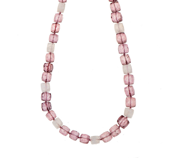 Nava Zahavi Pink Topaz and Moonstone Necklace
