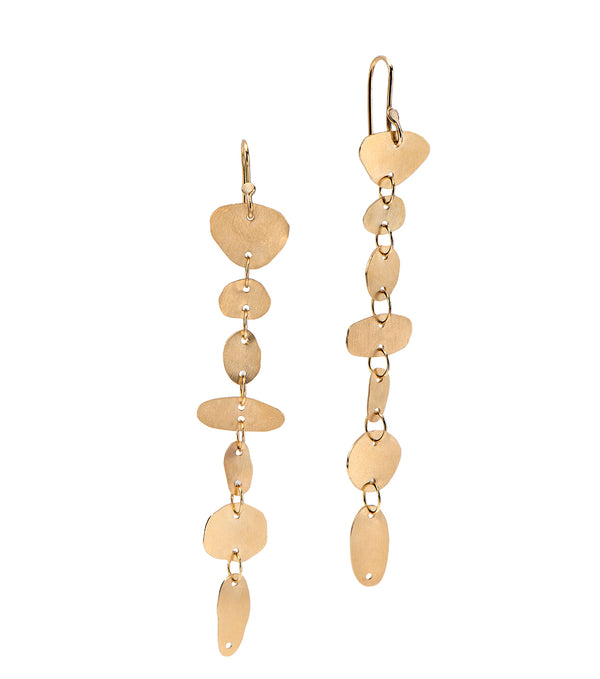Nava Zahavi Long Dangling 14K Gold Earrings