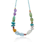 Nava Zahavi Mixed Colors Gemstone Necklace