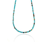 Nava Zahavi Natural Blue Turquoise Necklace