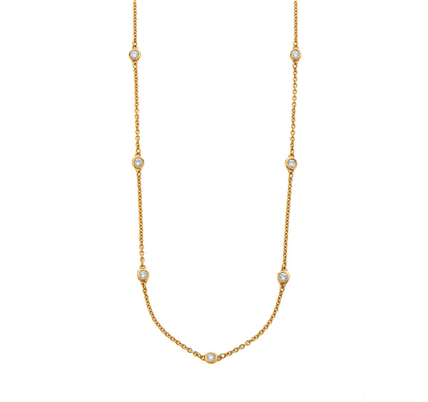 Nava Zahavi 14K Gold Necklace with Diamonds