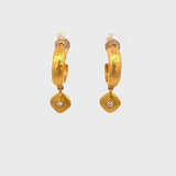 Nava Zahavi Gold Gypsy Diamond Earrings