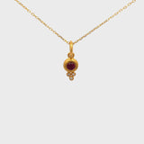 Nava Zahavi Enchanting Ruby and Diamonds Necklace