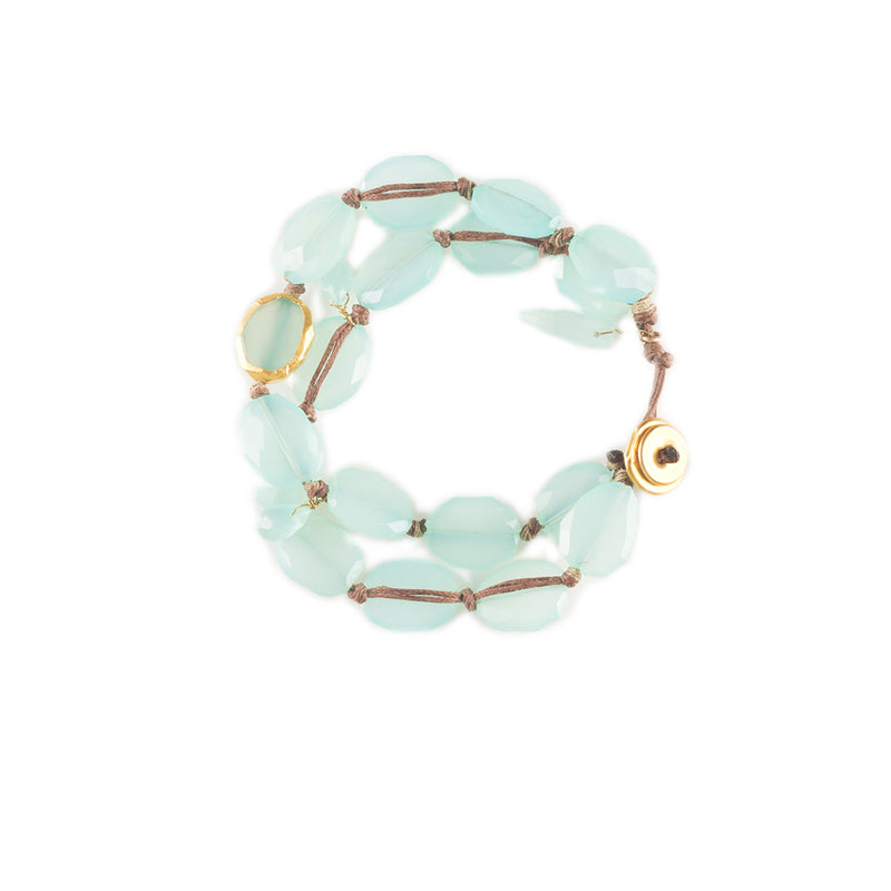 Nava Zahavi Double Chalcedony Bracelet