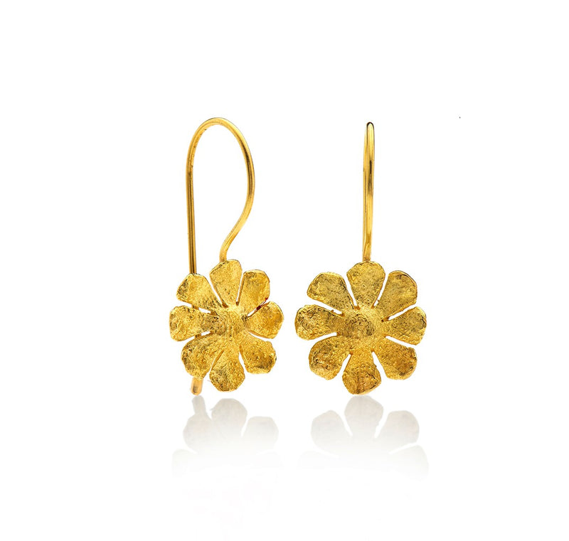 Nava Zahavi Flower drop Earrings