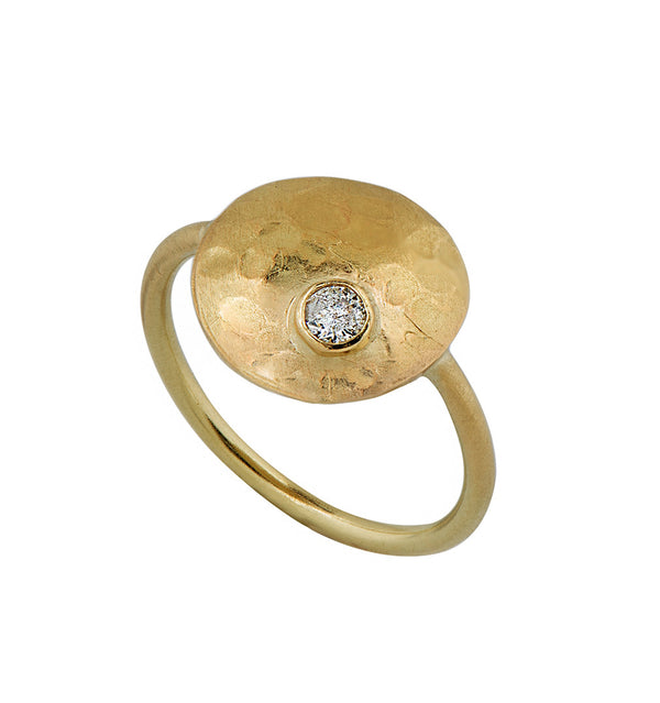 Nava Zahavi Artful Hand Gold Ring