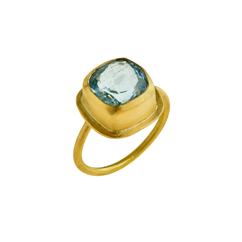 Nava Zahavi Skylight Blue Topaz Ring