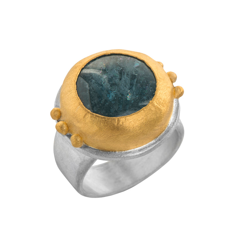 Nava Zahavi Wheels of Aqua Ring