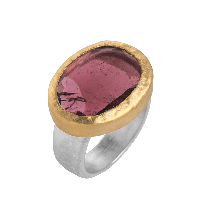 Nava Zahavi Grateful Pink Tourmaline Ring