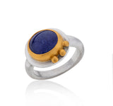 Nava Zahavi Yellow Gold Tanzanite Geforce Ring