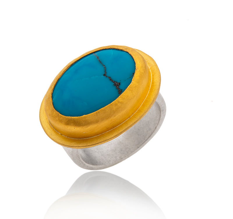 Nava Zahavi Caribbean Turquoise Ring