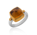 Nava Zahavi Yellow Gold Sandy Ring
