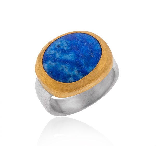 Nava Zahavi Cloudy Lapis Ring