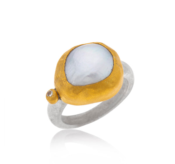 Nava Zahavi Fresh Pearl Ring