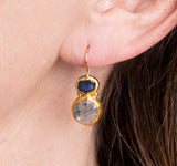 Nava Zahavi Blue Fountain Earrings