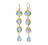 Nava Zahavi Lucky Blue Earrings