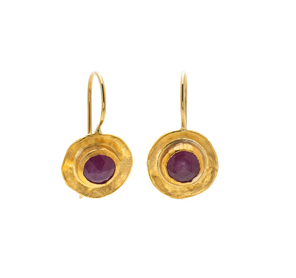 Nava Zahavi Precious Sapphire Earrings