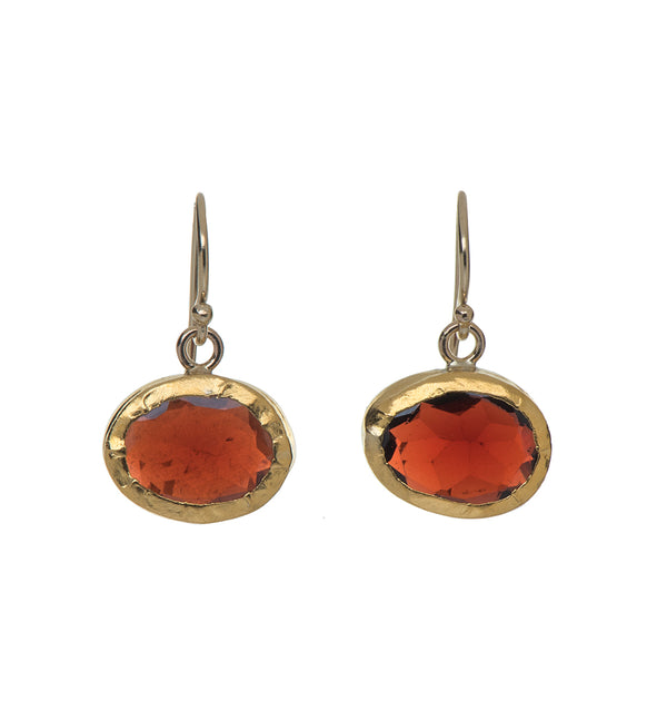 Nava Zahavi Garnet Guardian Earrings