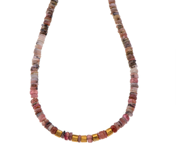 Nava Zahavi Pink Slices Necklace